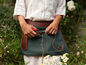 Bullseye for the Garden Wrap - Our Tool Belt and Garden Apron in One!