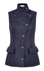 blue-tweed-fitted-waistcoat-womens